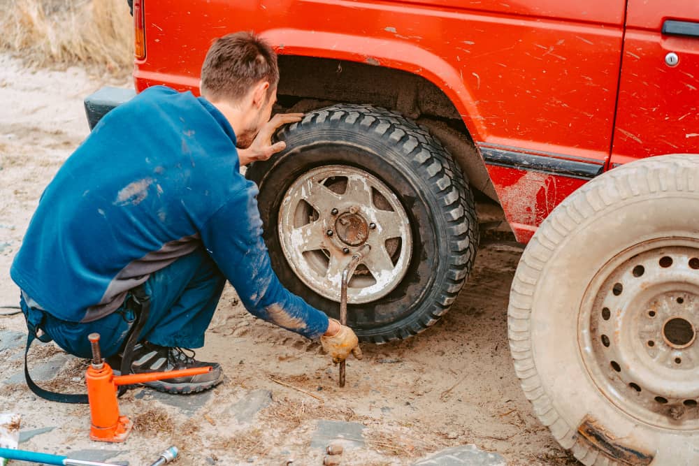 Tire Change Service